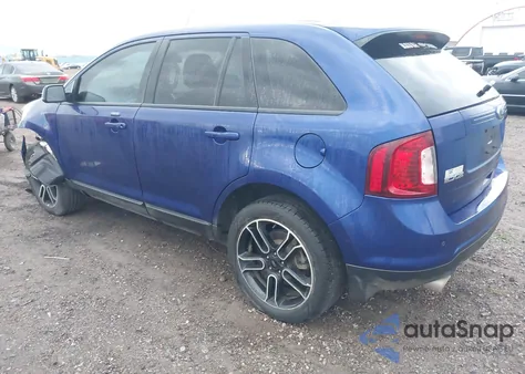 2014 Ford Edge Sel from USA, damaged, VIN 2FMDK4JC2EBA41551